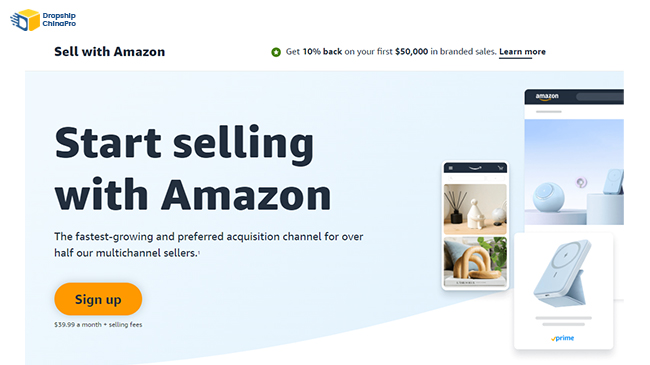 selling with Amazon