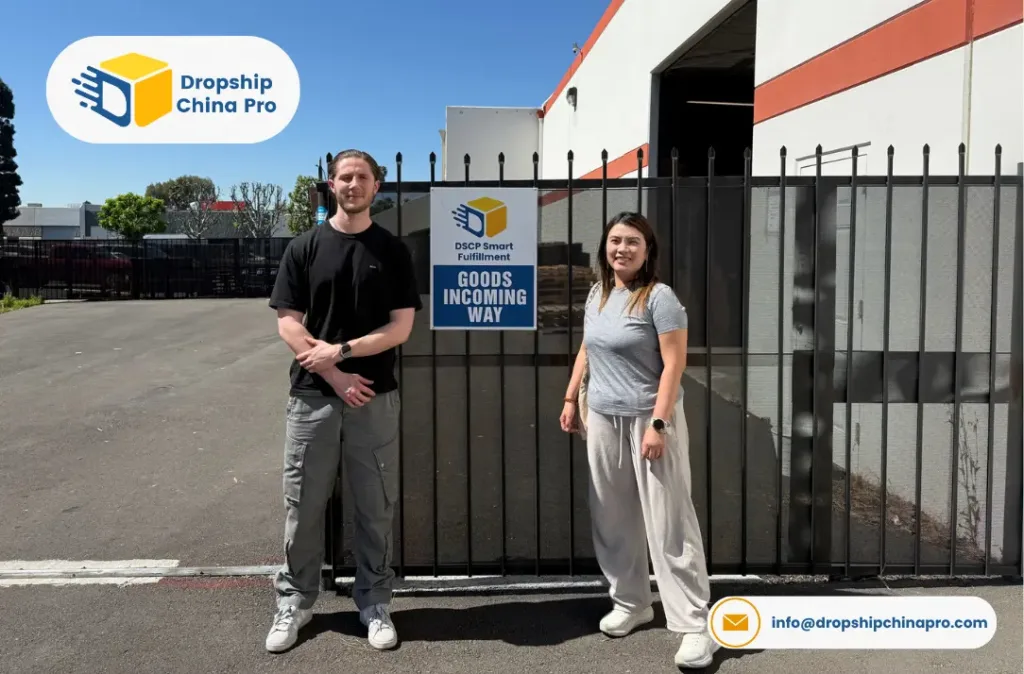 Elaine-Shan-and-Fin-at-the-Dropship-China-Pro-US-warehouse